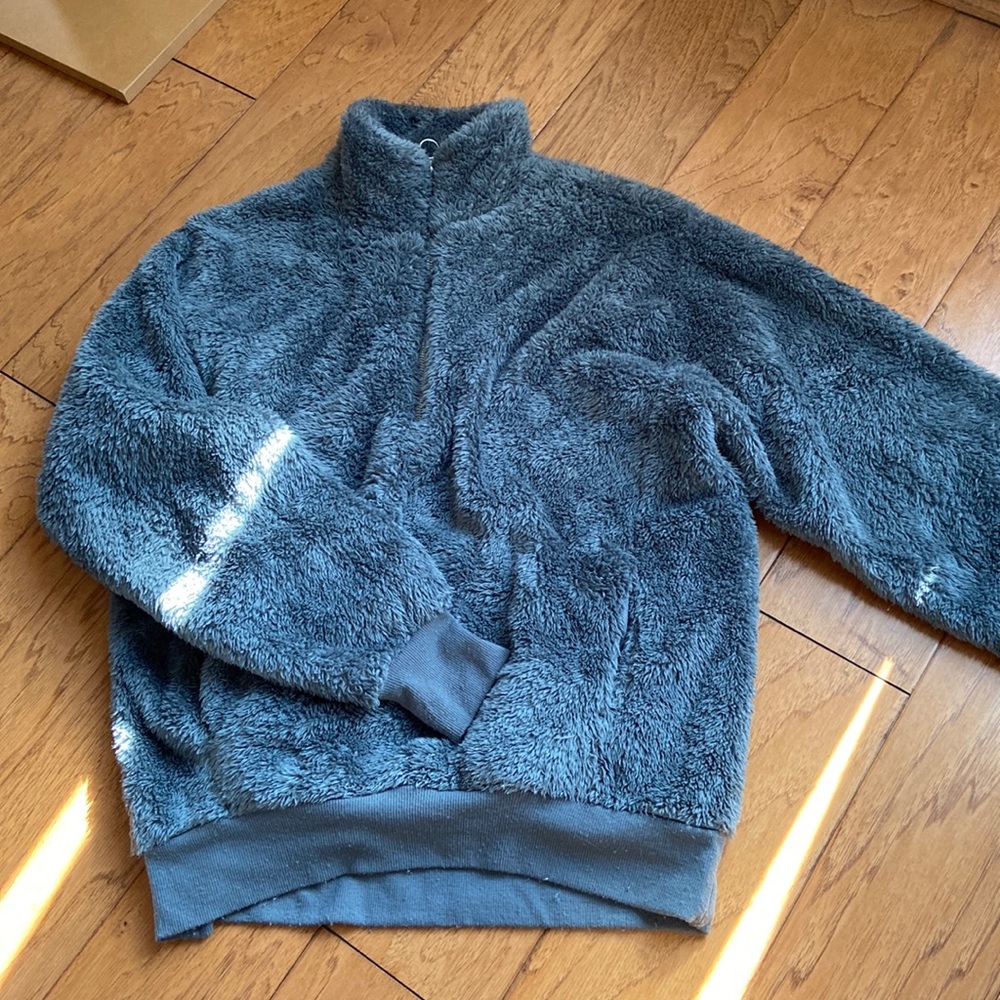 ❤️ EXPRESS Oversized sherpa pullover